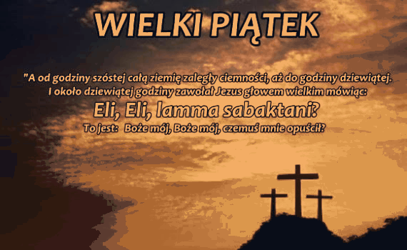 A od godziny szóstej całą ziemię